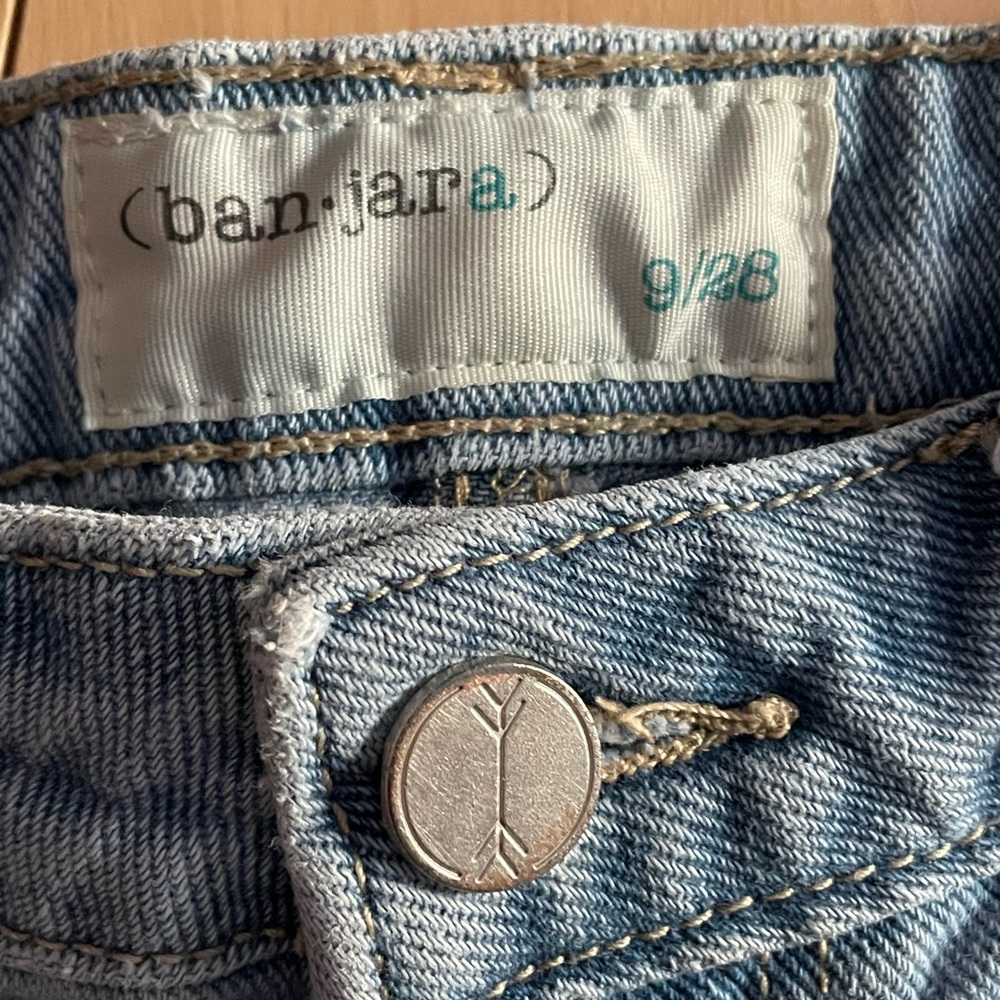 Denim Distressed Shorts - Picture 3 of 10